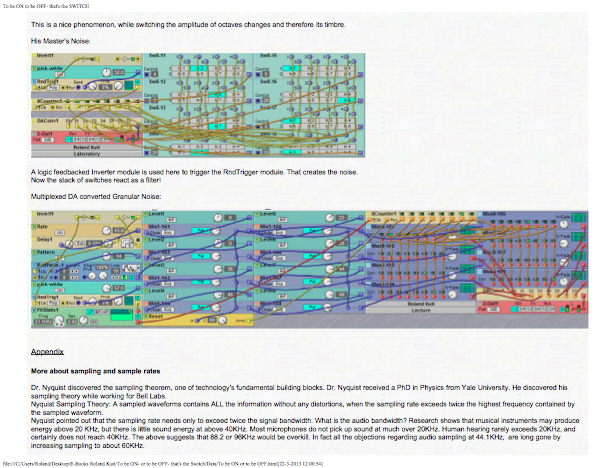 Modular synthesis, Logic